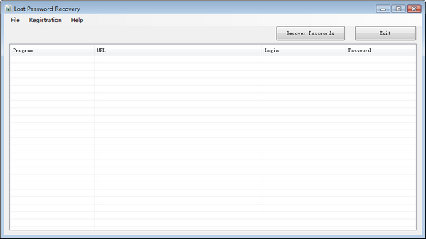 Lost Password Recovery