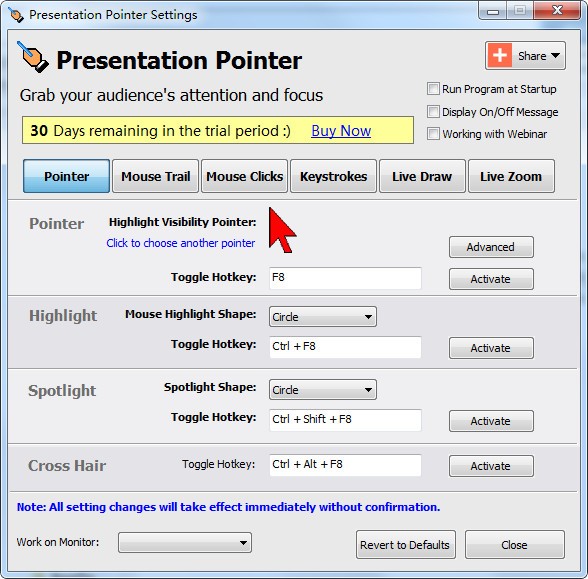 Presentation Pointer
