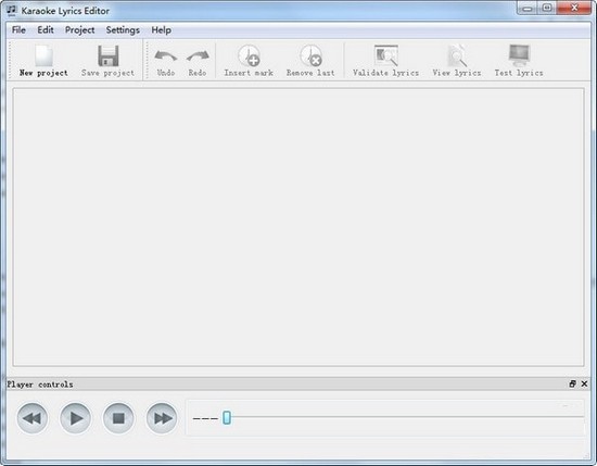 Karaoke Lyrics Editor