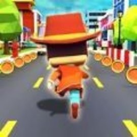 地铁小子跑酷VS汽笛人